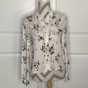 Zara Trafaluc Small Blouse